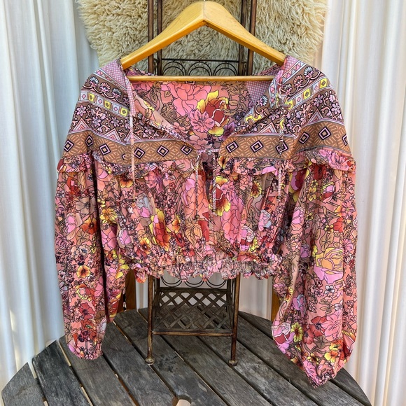 Tops - Boho Crop Top